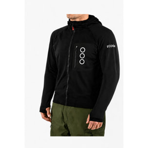 Chaqueta ligera para hombre ECOON ECOActive Light Insulated Jacket with cap - Negro