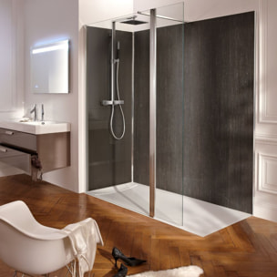 Receveur de douche 120 x 80 Flight Neus rectangle blanc