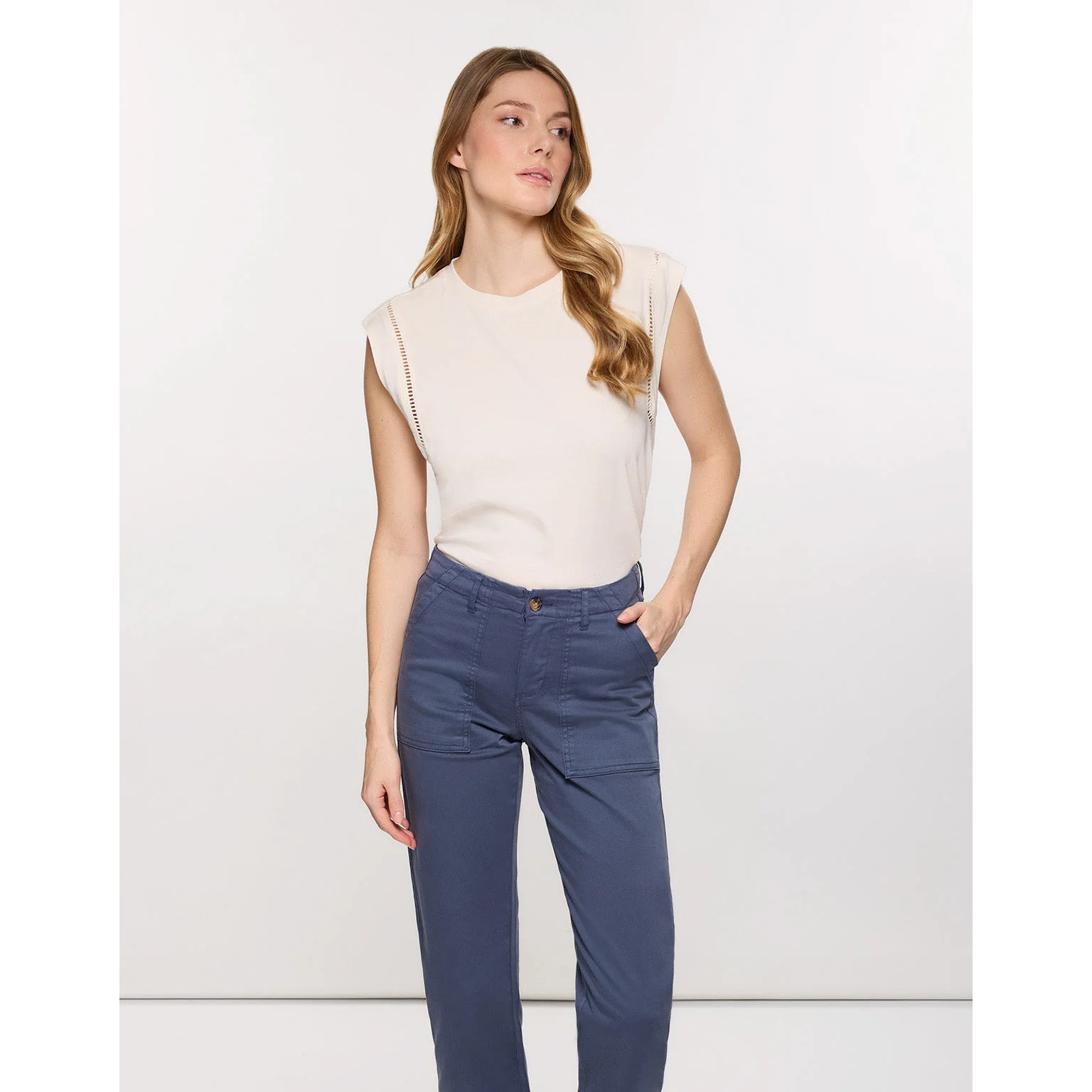 Pantalón Largo Azul Marino - Casiara II