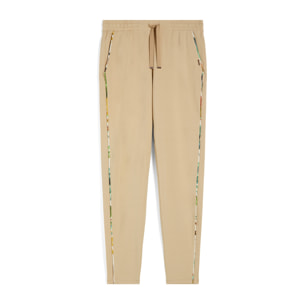 Pantaloni in jersey con dettaglio tropical sulle lunghezze