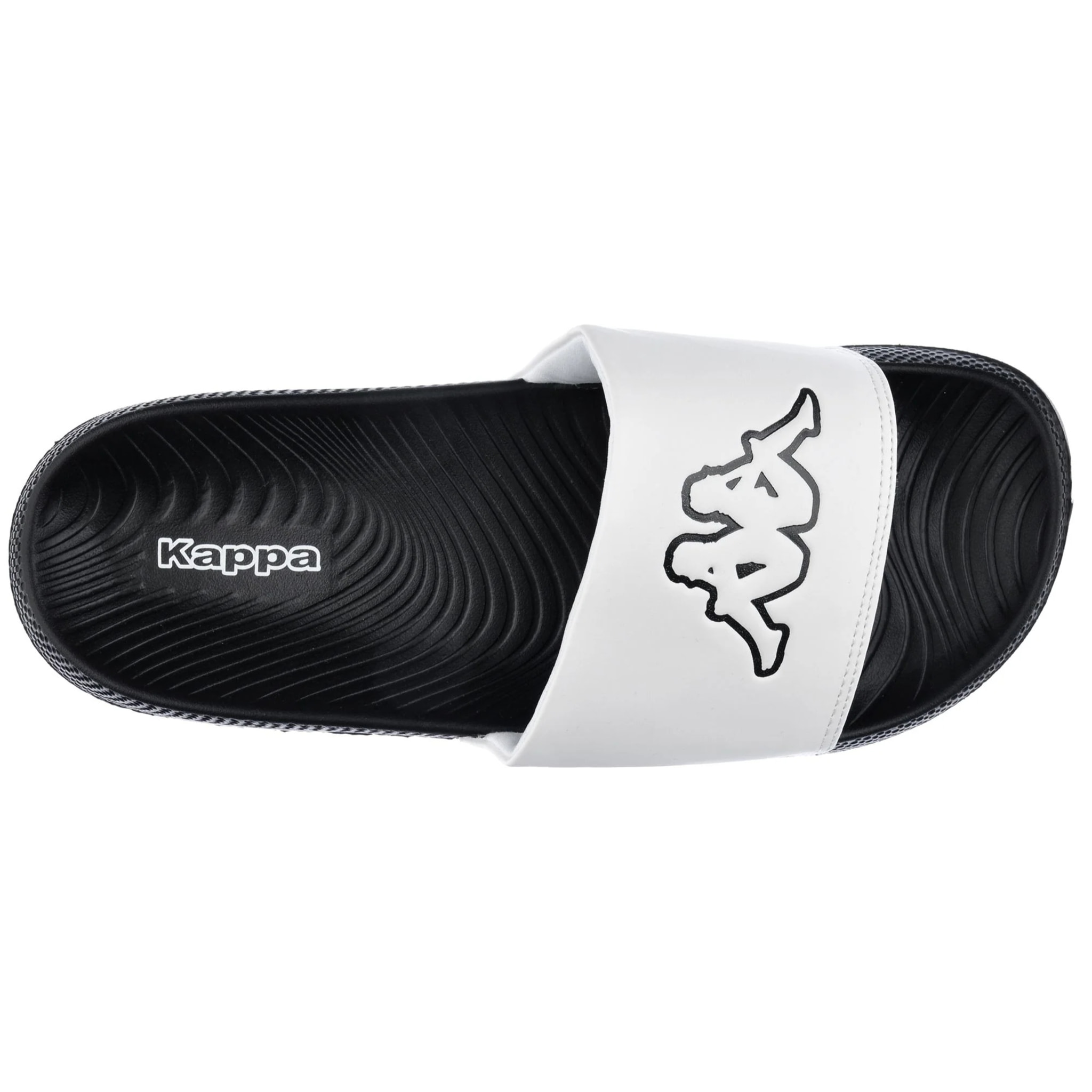 Kappa - Ciabatte Uomo Donna Bianco - Logo Steeve