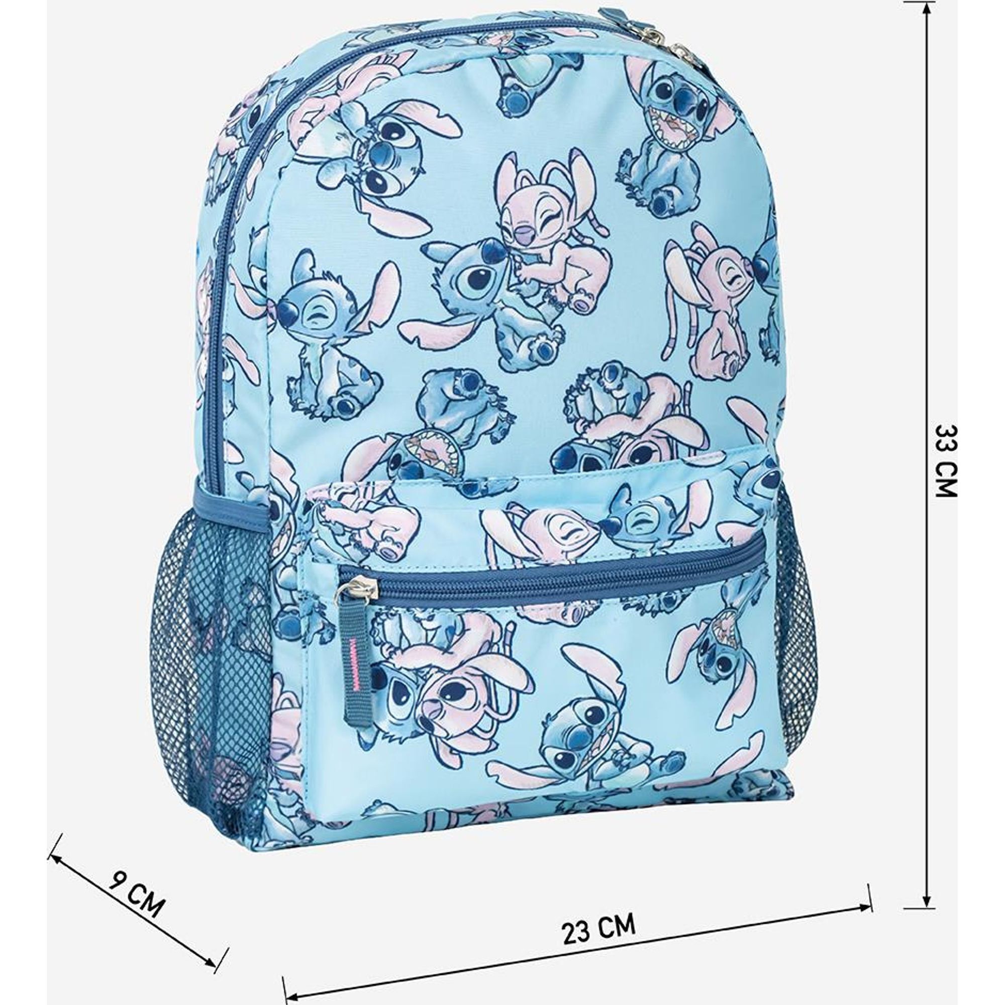 Mochila Infantil Tiempo Libre Estampado Stitch_x000D_