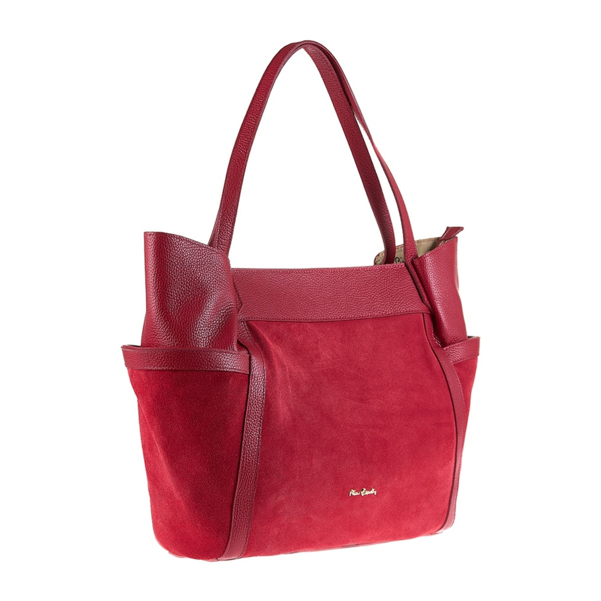 Borsa a spalla da donna Made in Italy - Modello Sereia - 100% pelle - 43.0 x 30.0 x 12.0 cm