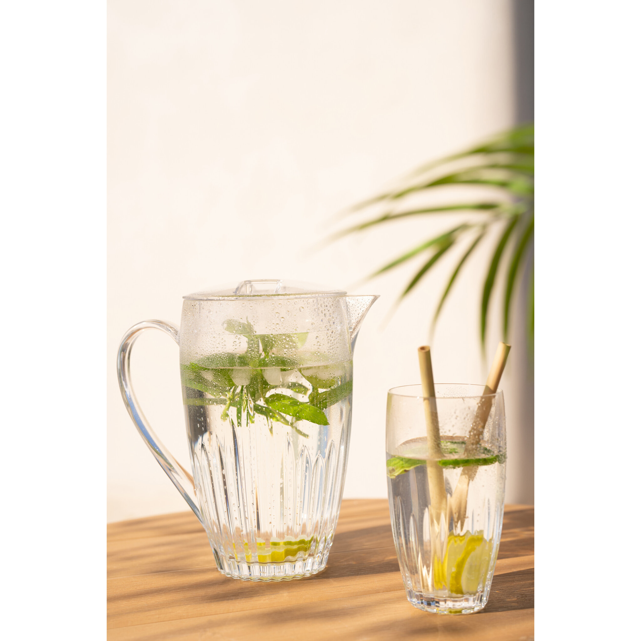J-line Carafe Acrylique - plastique - transparent