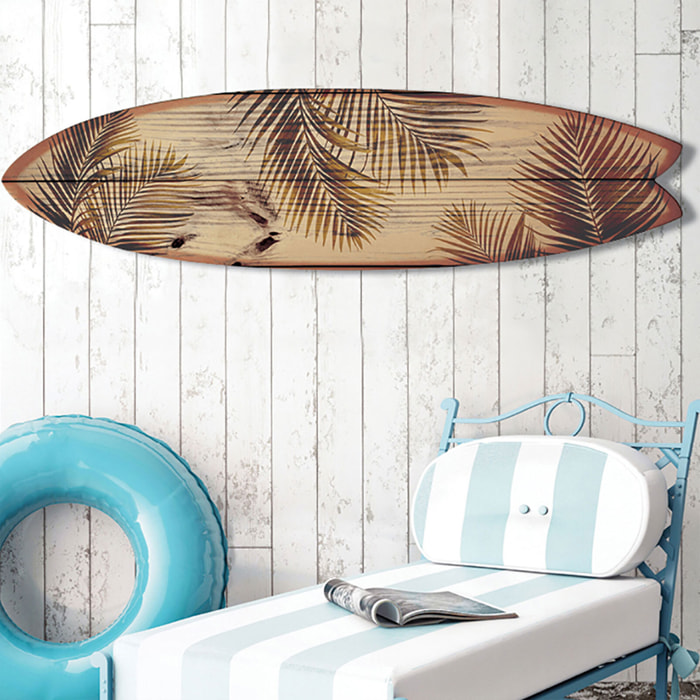 Planche de surf décorative surf brown Tableau alu Dibond