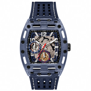 Reloj Guess GW0499G1 Hombre Analogico Cuarzo con Correa de Silicona
