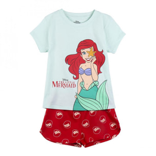 Pigiama a manica corta Ariel Principesse Disney Lei Disney Multicolor