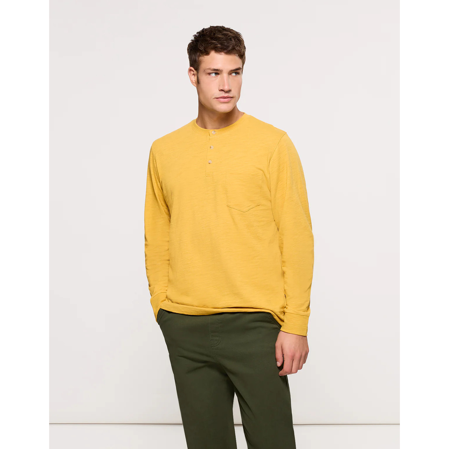 Camiseta Manga Larga Amarilla - Barnock