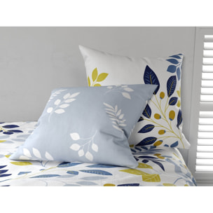 Parure De Drap 3pcs avec Drap Housse 90x190cm 100% Coton 57fils-chloÉ