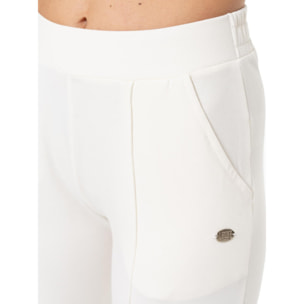 Pantalone invernale donna fondo dritto con pieghe Leone 1947 Never Without