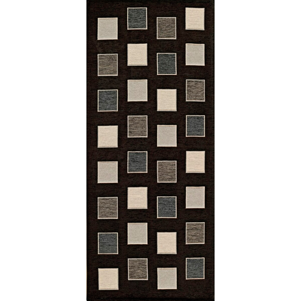 Passatoia Guida Tappeto Cucina Nero