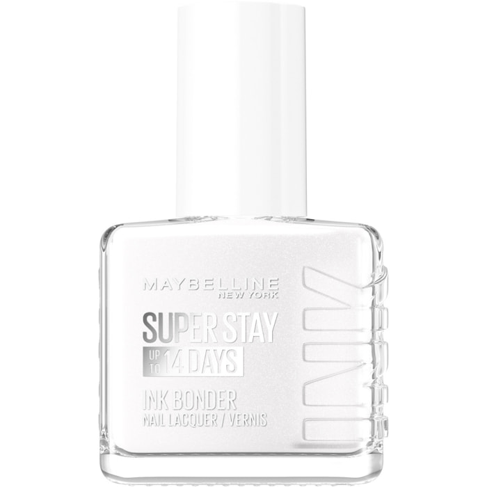 Maybelline New York - Superstay Ink Bonder - Vernis à Ongles - Teinte: 77 BLANC NACRÉ