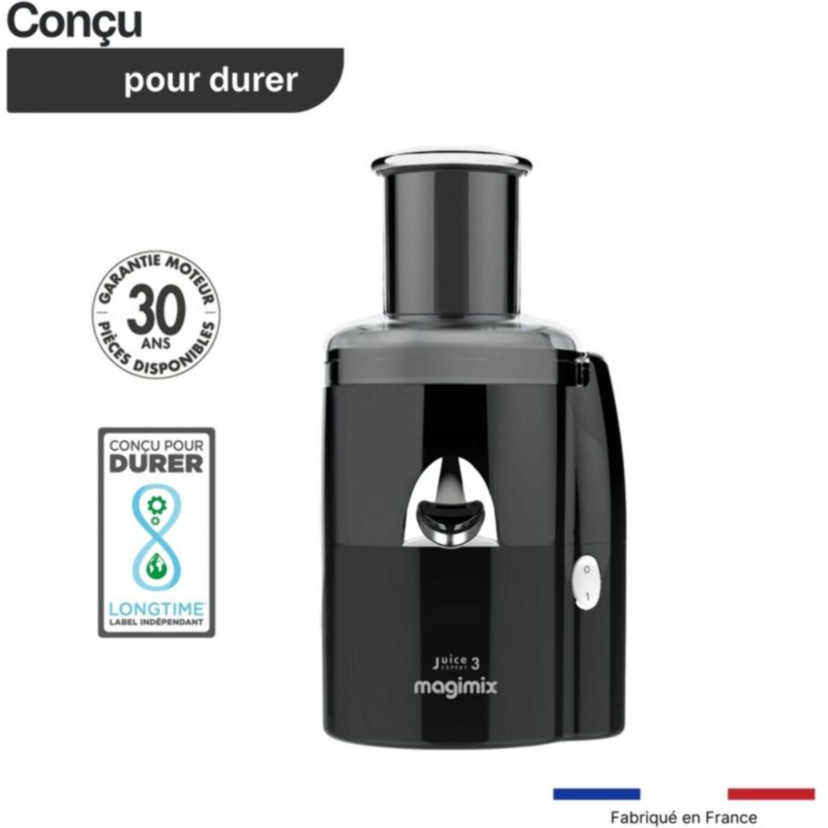 Extracteur de jus MAGIMIX 18081F Juice Expert 3 Noir