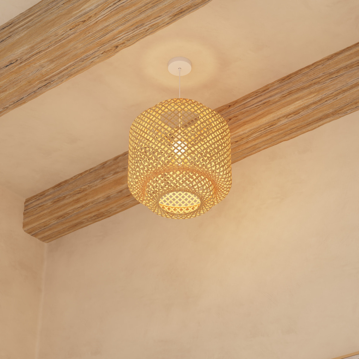 Suspension "Liby" bambou D40cm