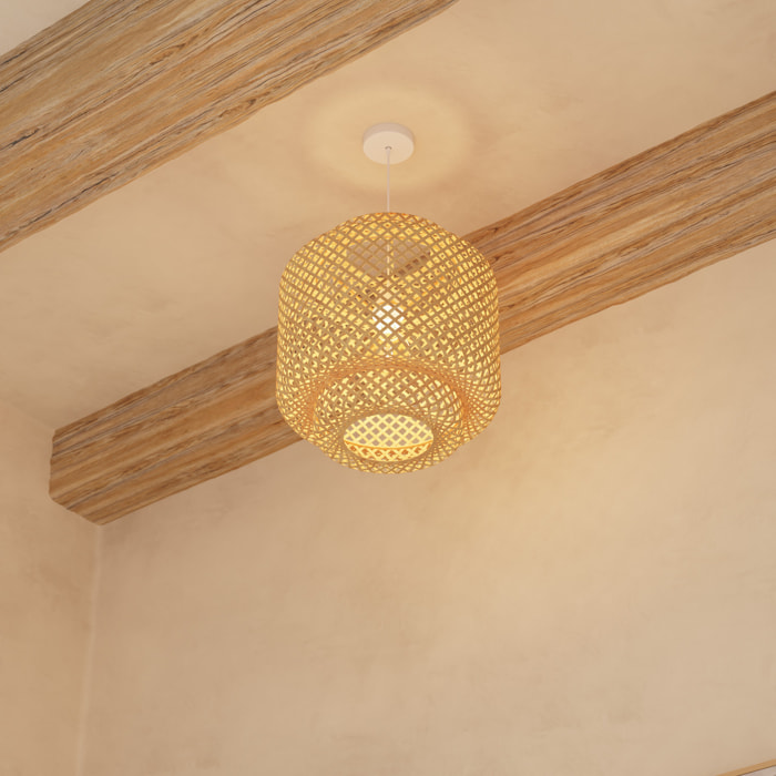 Suspension "Liby" bambou D40cm