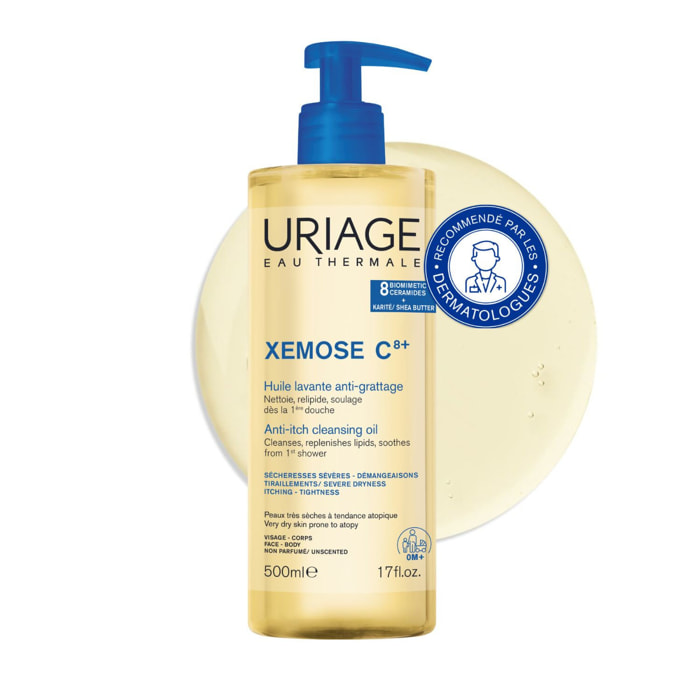 Xémose C8+- Huile Lavante Apaisante - Nettoie, Relipide & Protège