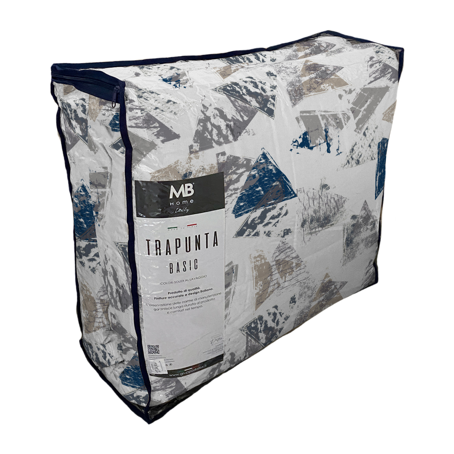 TRAPUNTA BASIC INVERNALE STAMPATA MATRIMONIALE, URBAN GIALLO