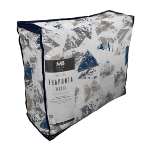 TRAPUNTA BASIC INVERNALE STAMPATA MATRIMONIALE, URBAN GIALLO