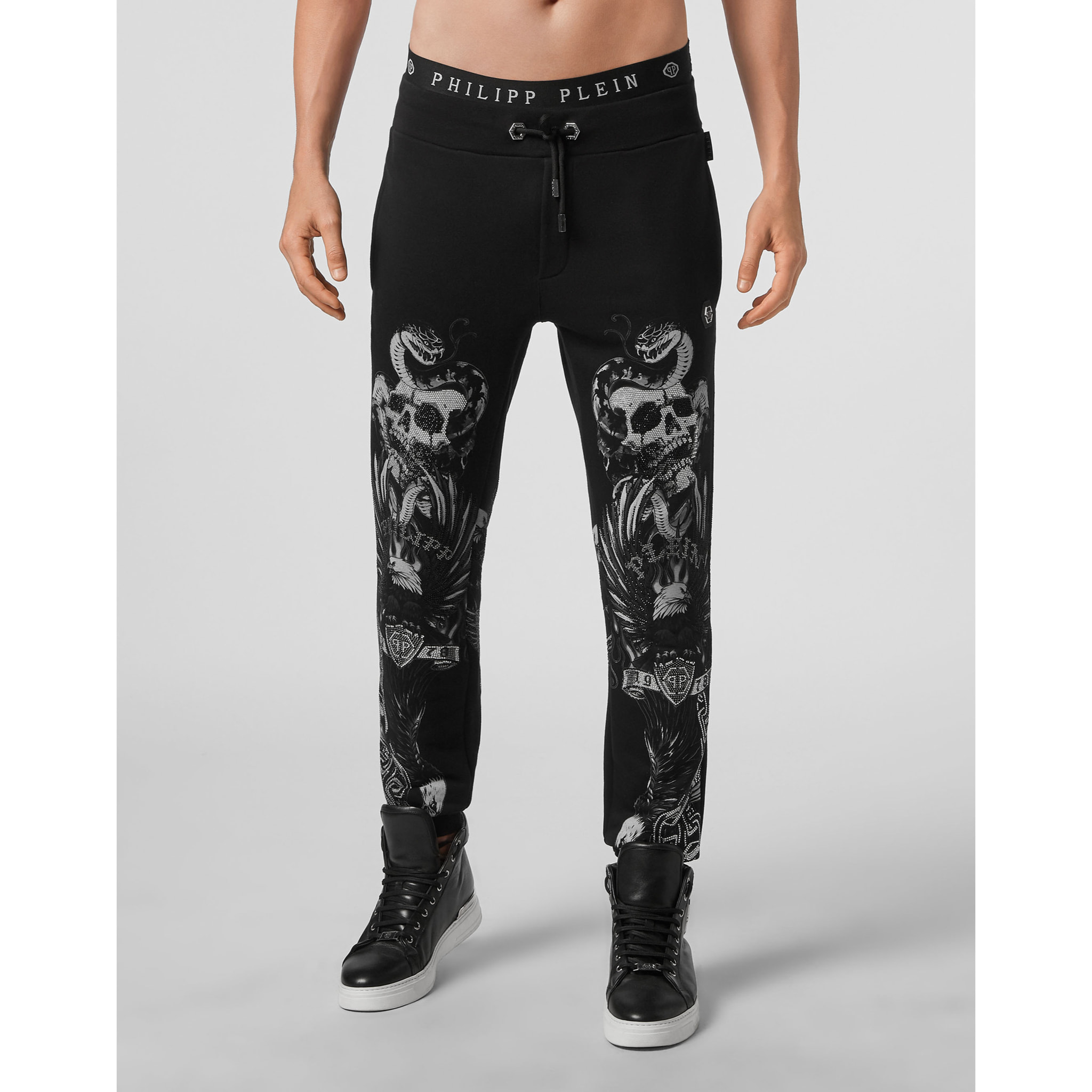 PHILIPP PLEIN Jogging Trousers Tattoo