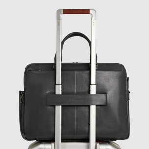 Piquadro Borsa da lavoro porta pc e porta iPad® personalizzabile con protezioni antiurto e RFID