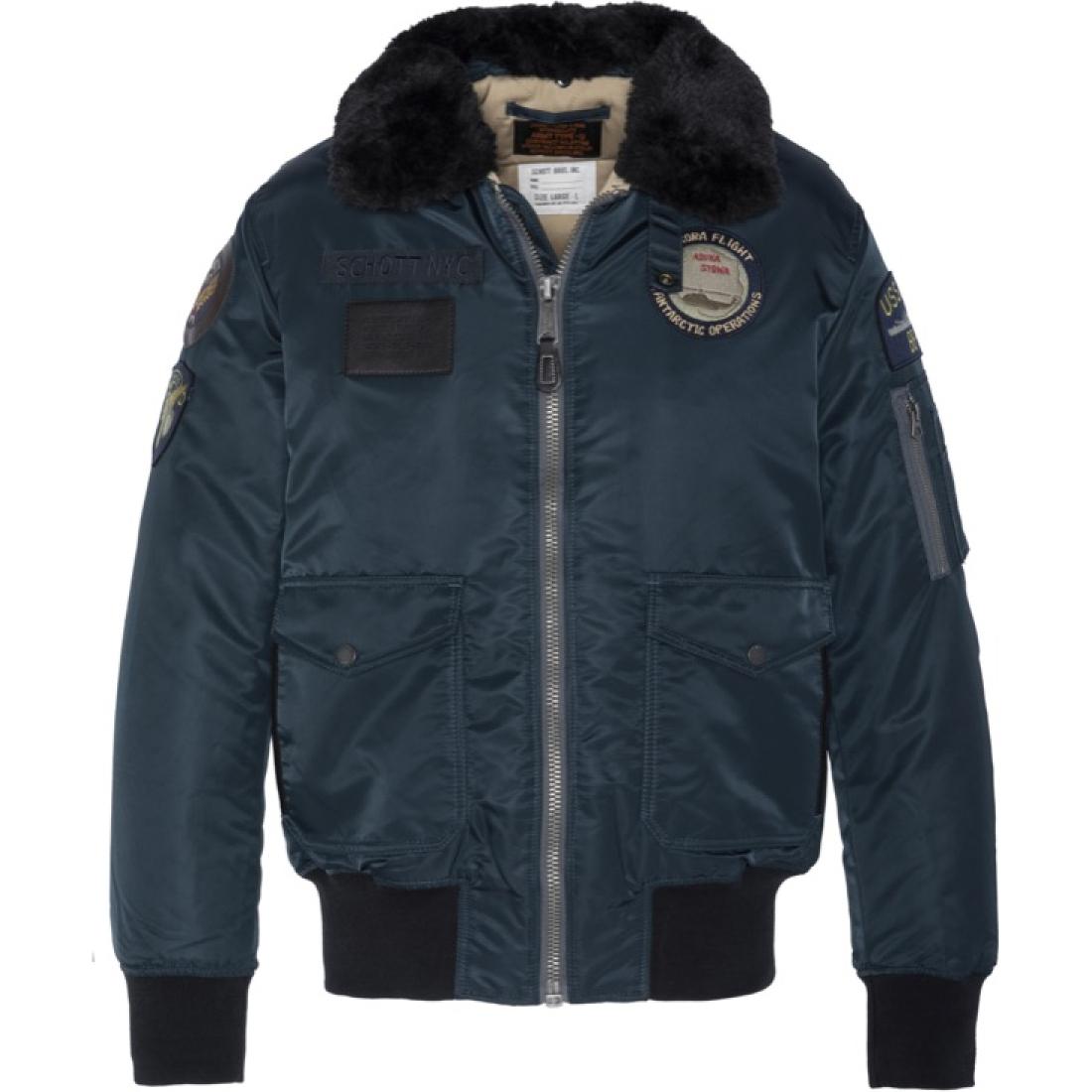 OHARAVINT-RS FLIGHT JACKET WITH DETACHABLE PILE FUR COLLAR & BADGES 100% RECYCLED NYLON
BLACK OR BROWN COLLAR= 100% POLYESTER Blu