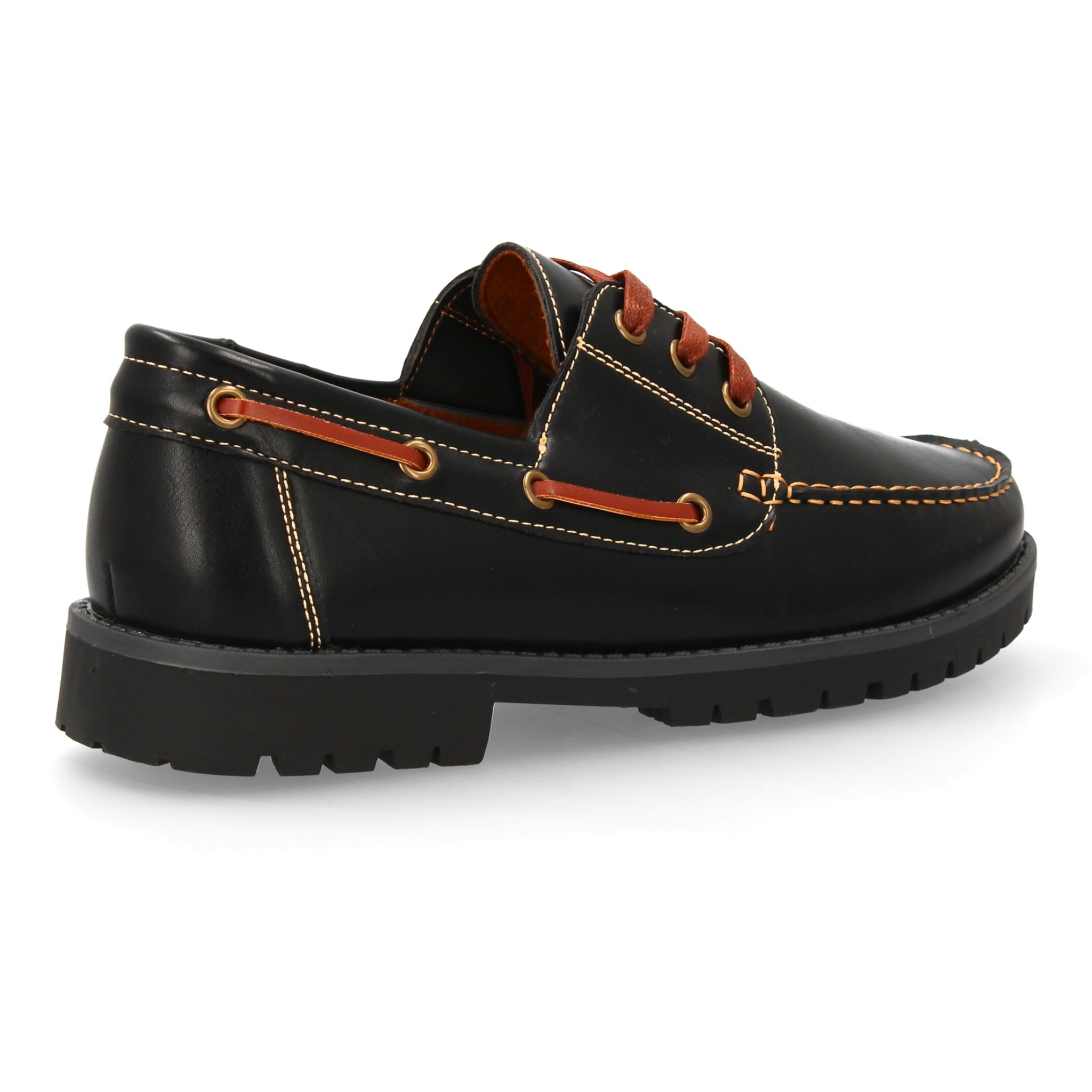 Zapatos náuticos elegantes con cordones