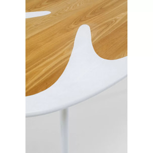 Table Petal 200x100cm blanche Kare Design