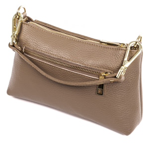 Arvier borsa a mano a tracolla in vera pelle dollaro