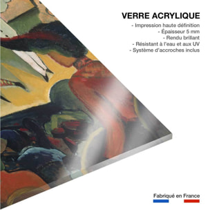 Tableau Le ballet russe par August Macke Tableau plexiglas