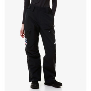 Kappa - Pantaloni Donna Blu - 6Cento 665 Us