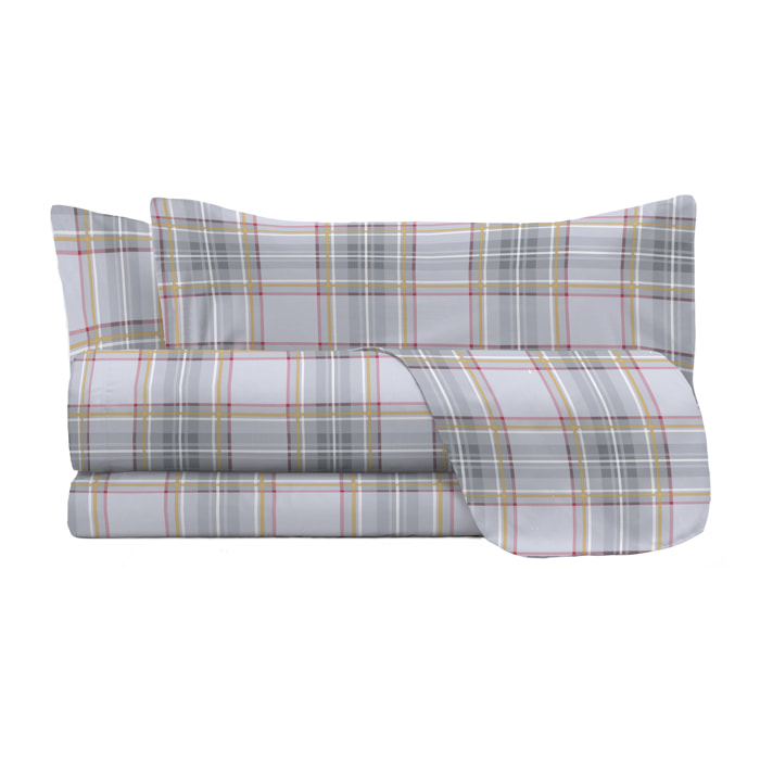 COMPLETO LETTO MATRIMONIALE ATHENA - 100% COTONE MADE IN ITALY