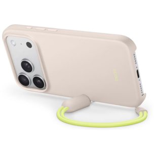 Coque BEATS iPhone 17 Pro Magsafe stand Gris gypse