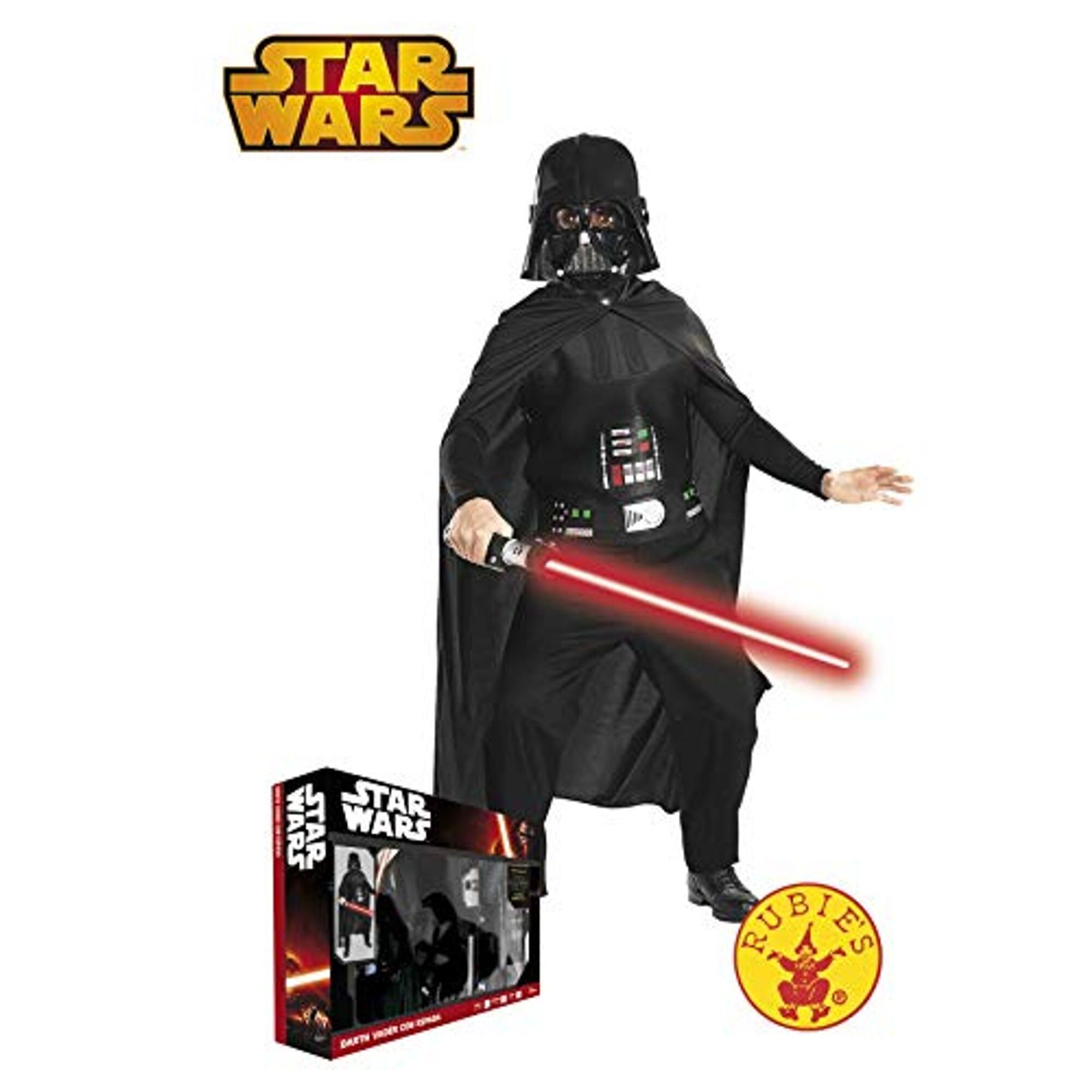 DISFRAZ DARTH VADER C/ESPADA EN CAJA INF
