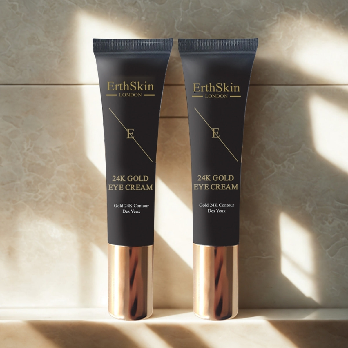 Dúo de cremas para ojos Gold