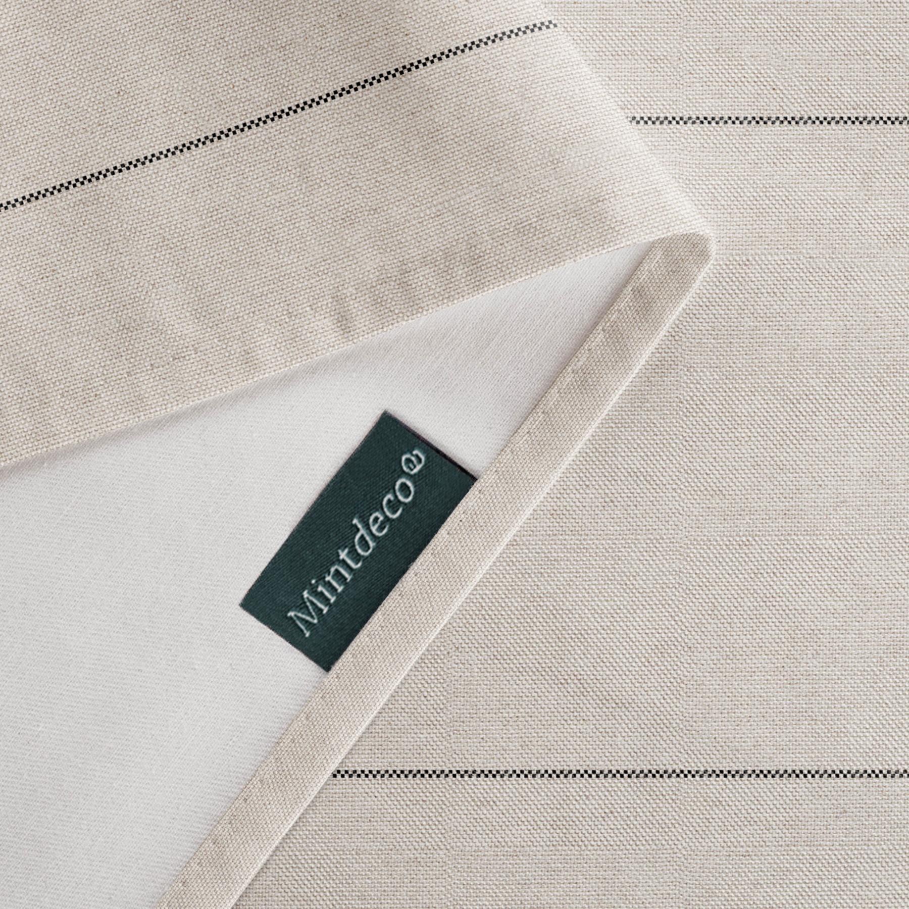 Mantel antimanchas LLEVANT NATURAL - 100% algodón