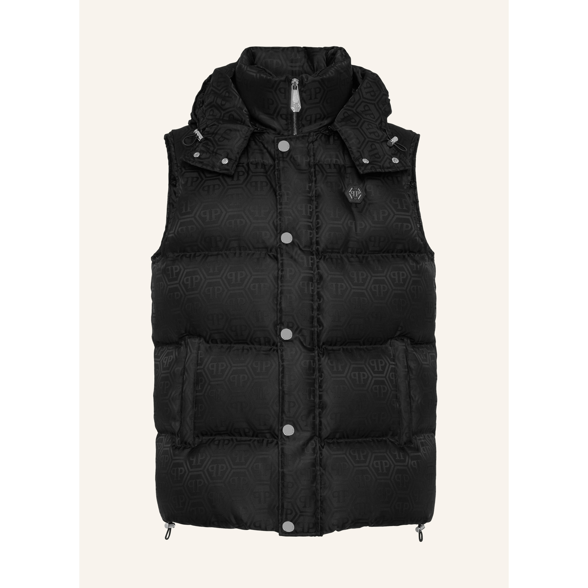 PHILIPP PLEIN Down Jacket Vest MONOGRAM