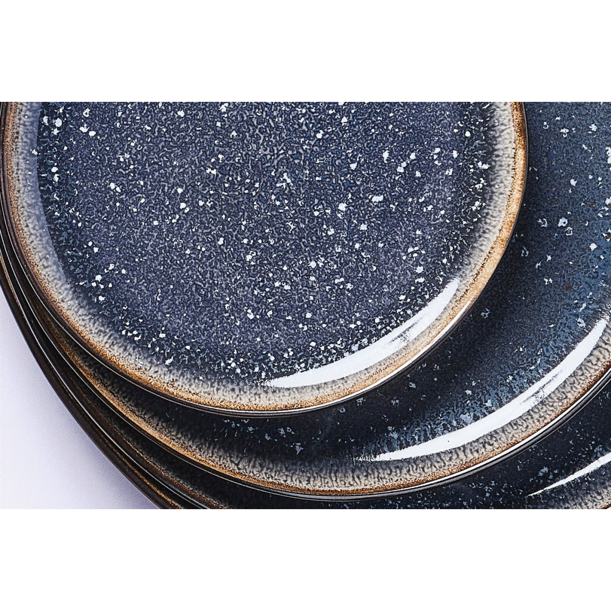 Assiette IRIS Ø16cm - 6 pièces - Bleu nuit