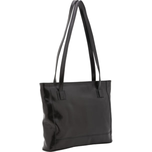 Borsa a spalla da donna - Modello Cressa - Vera pelle - 30.0 x 37.0 x 8.0 cm