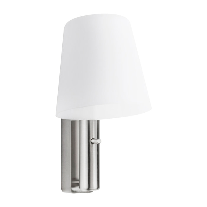 LEDS C4 Aplique Read Me Led 4.8W Blanco Cálido - 3000K On-Off Níquel Satinado 388Lm