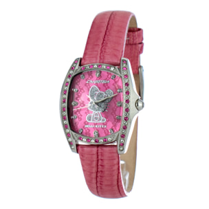 Reloj Chronotech CT7094SS-37 Mujer Analogico Cuarzo con Correa de Piel