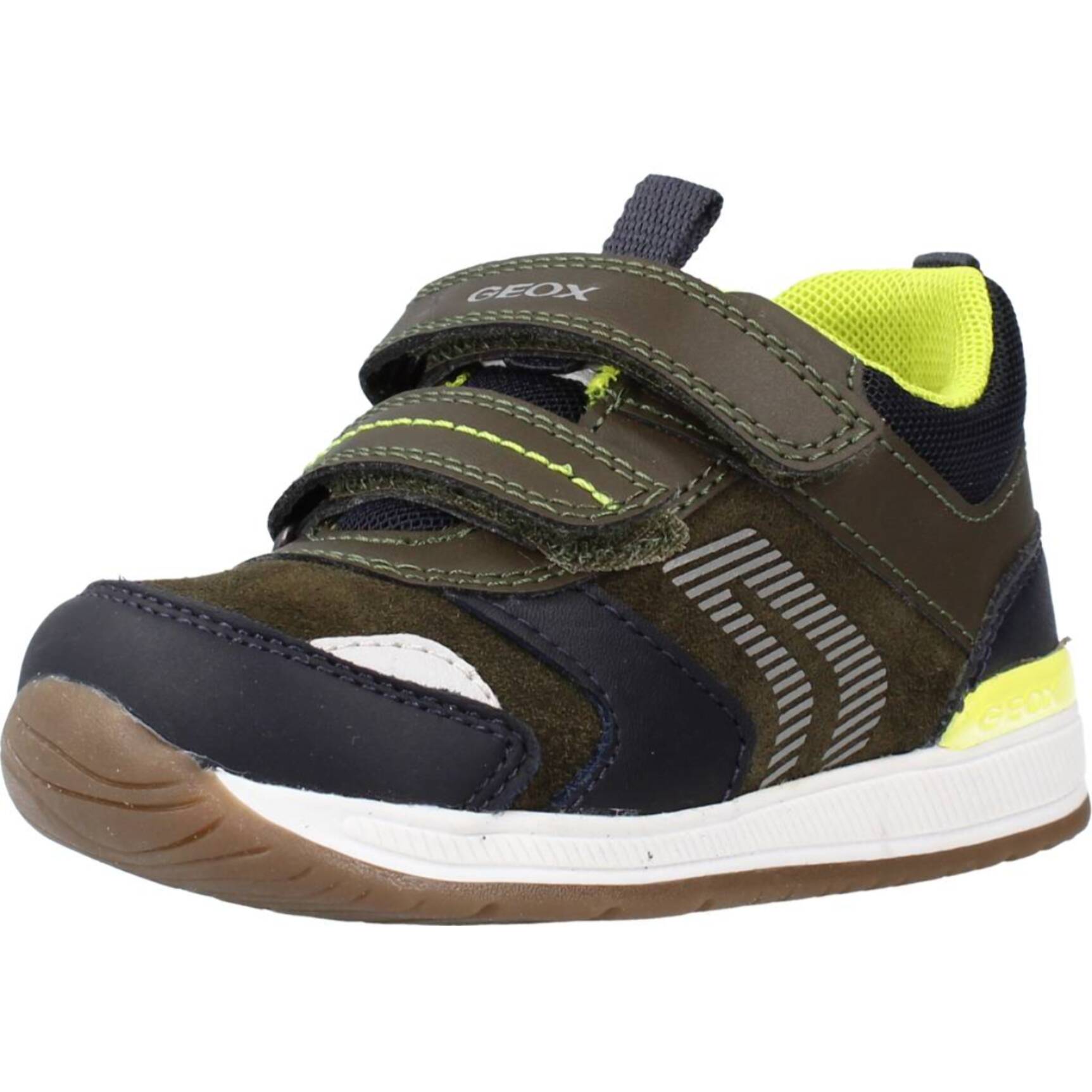 Zapatillas Niño de la marca GEOX  modelo B RISHON BOY VERDE