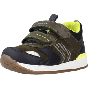 Zapatillas Niño de la marca GEOX  modelo B RISHON BOY VERDE