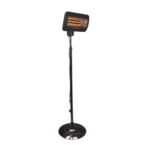Estufa de exterior digital con pie y mando a distancia HEATY GLEAM PURLINE