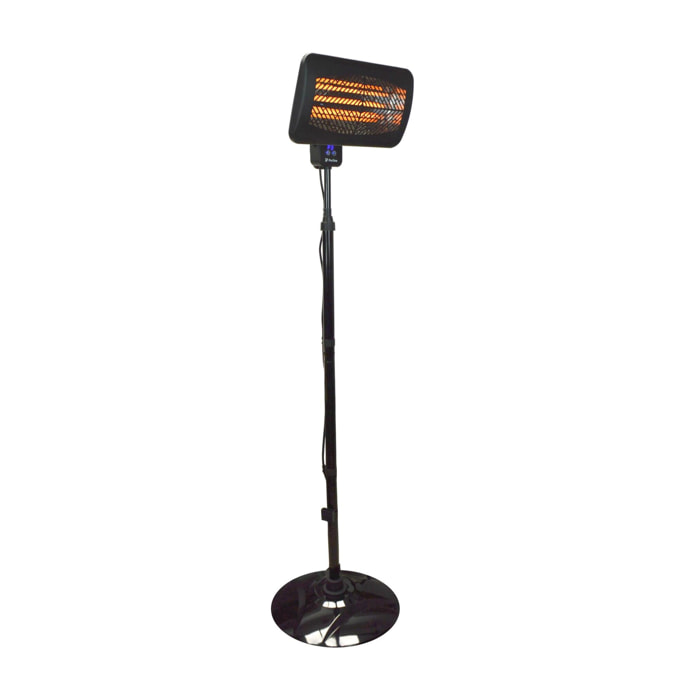 Estufa de exterior digital con pie y mando a distancia HEATY GLEAM PURLINE