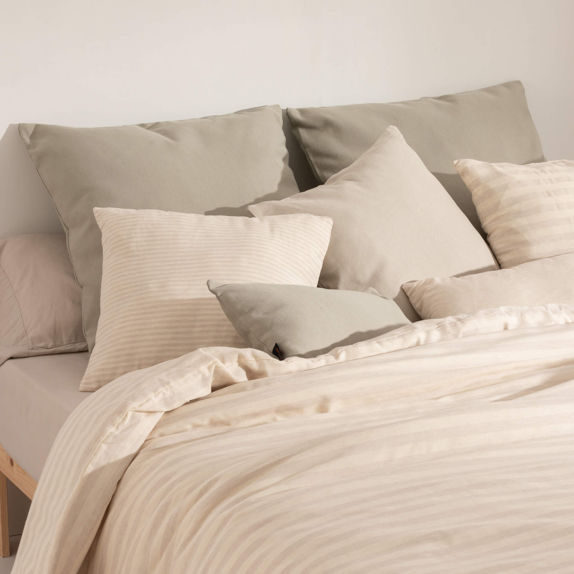 Housse de couette jacquard Jávea Grand Lino