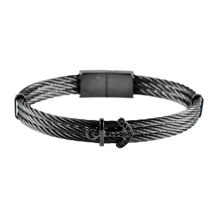 Bracciale U.S. Polo Assn. In acciaio