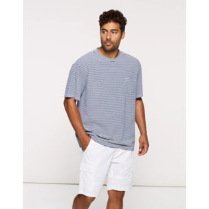 Camiseta Manga Corta Azul Marino - Efuete