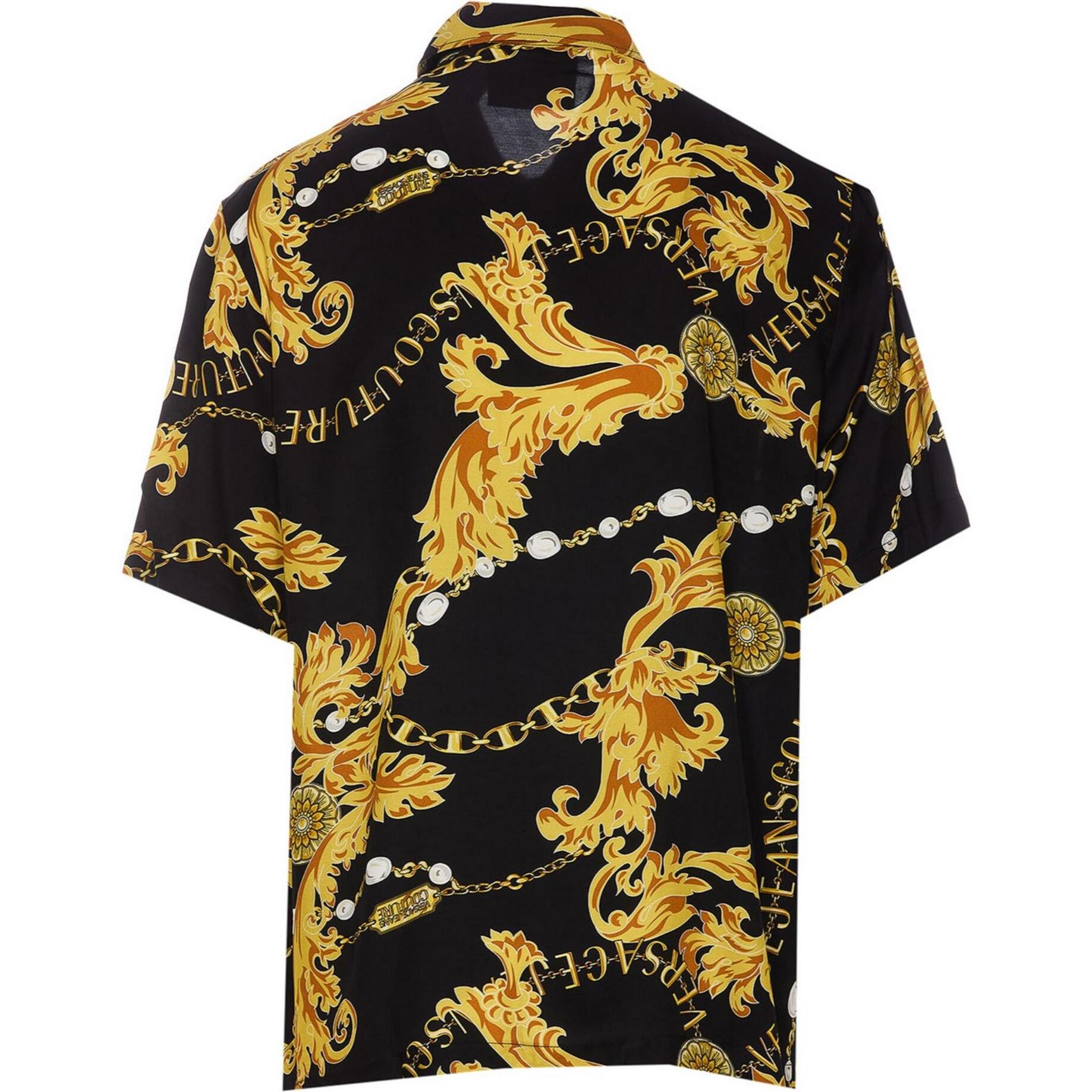 Versace Jeans Couture Camicia stampata Barocco di Versace Jeans Couture