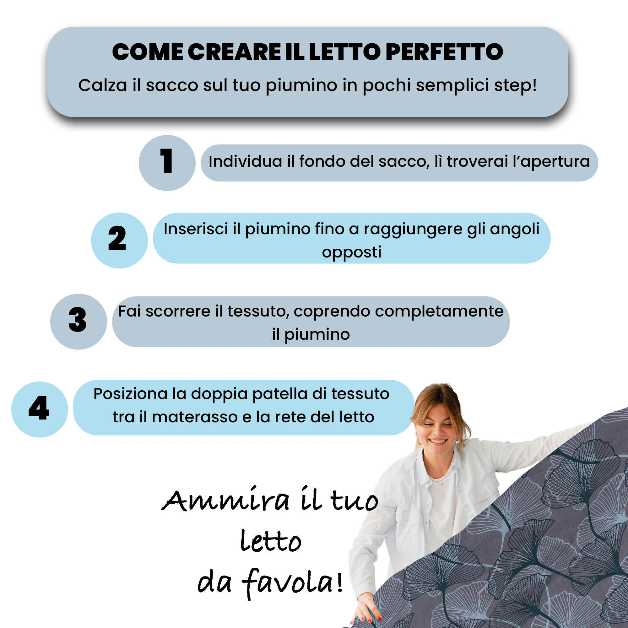 PARURE COPRIPIUMINO INFINITY - 100% Microfibra