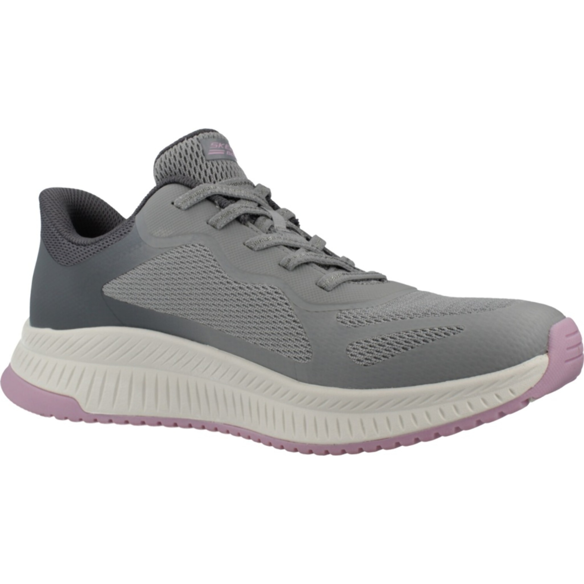 Sneakers De  Mujer Bobs Squad 4 Staple Look Gris